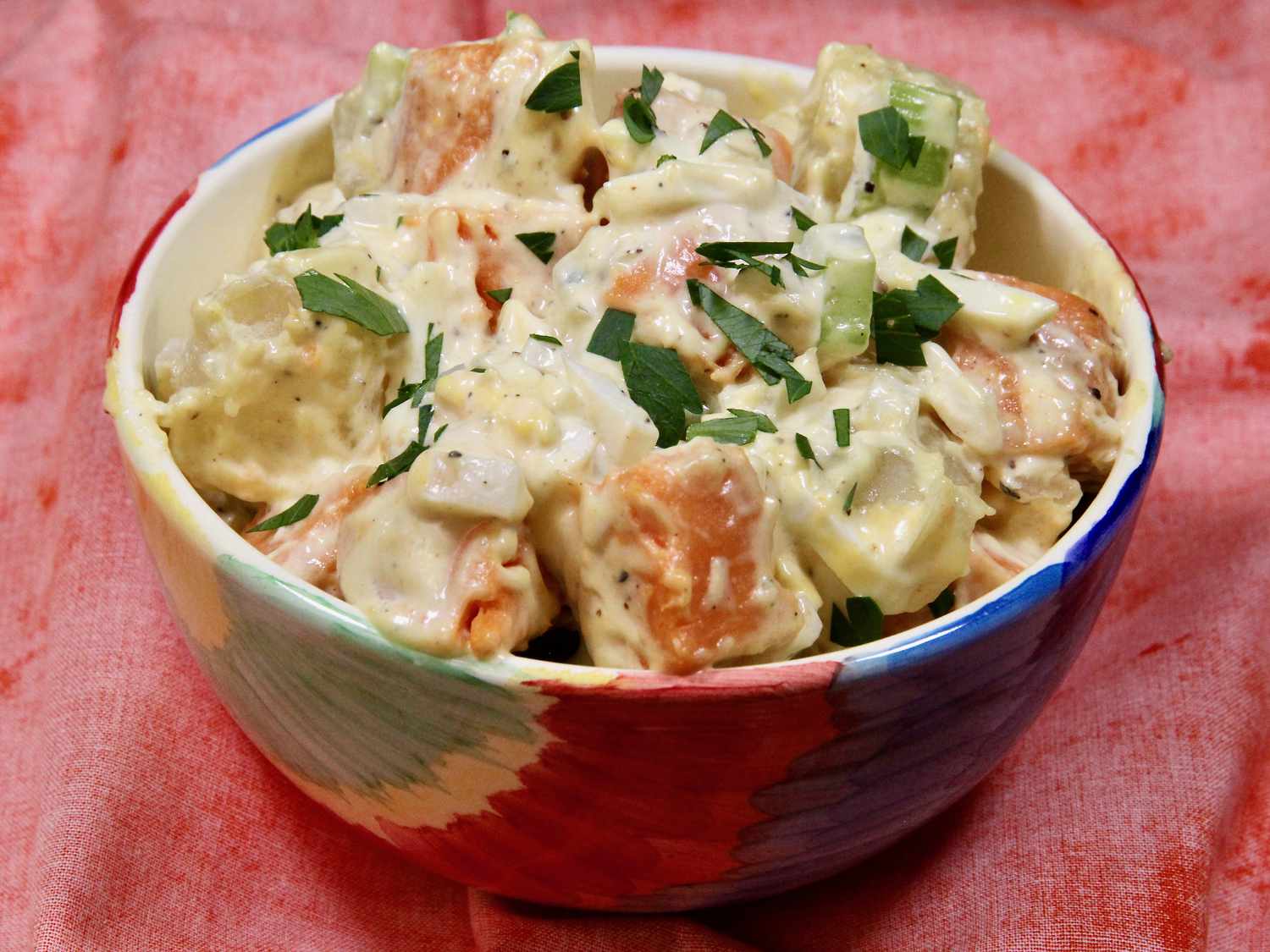 Sweet Potato and Potato Salad