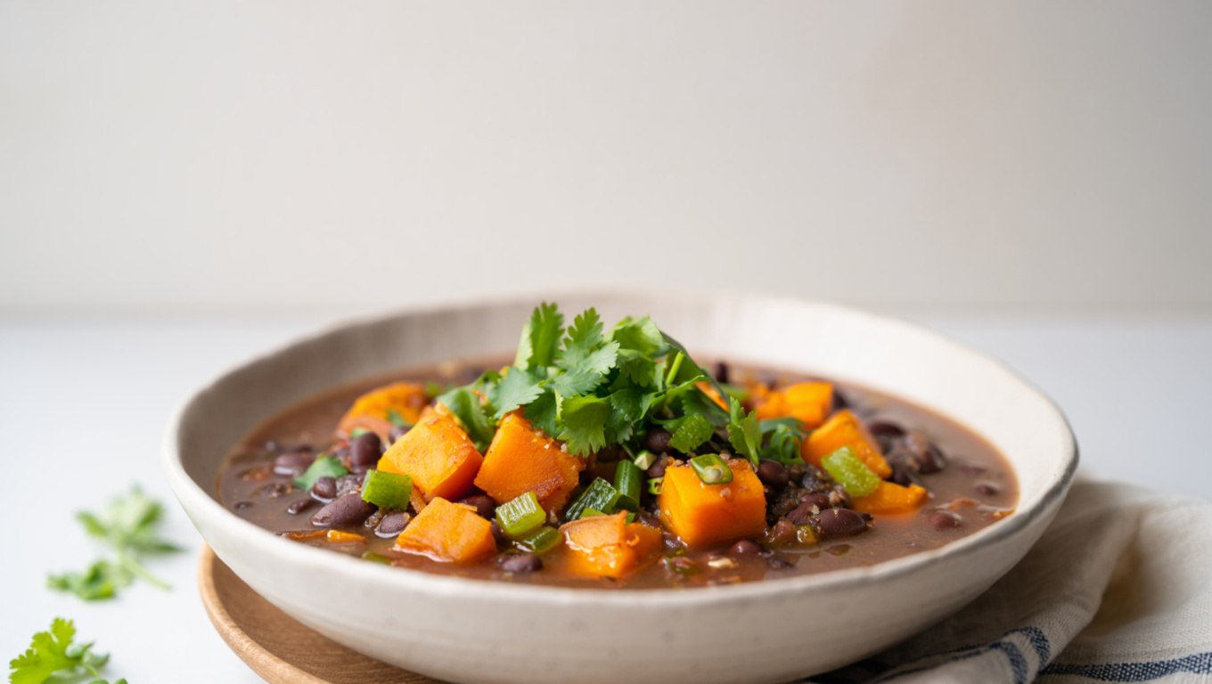 Sweet Potato Black Bean Stew