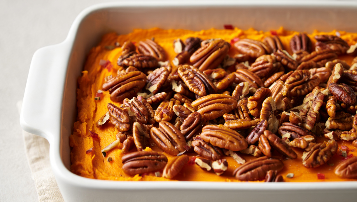 Sweet Potato Pecan Casserole