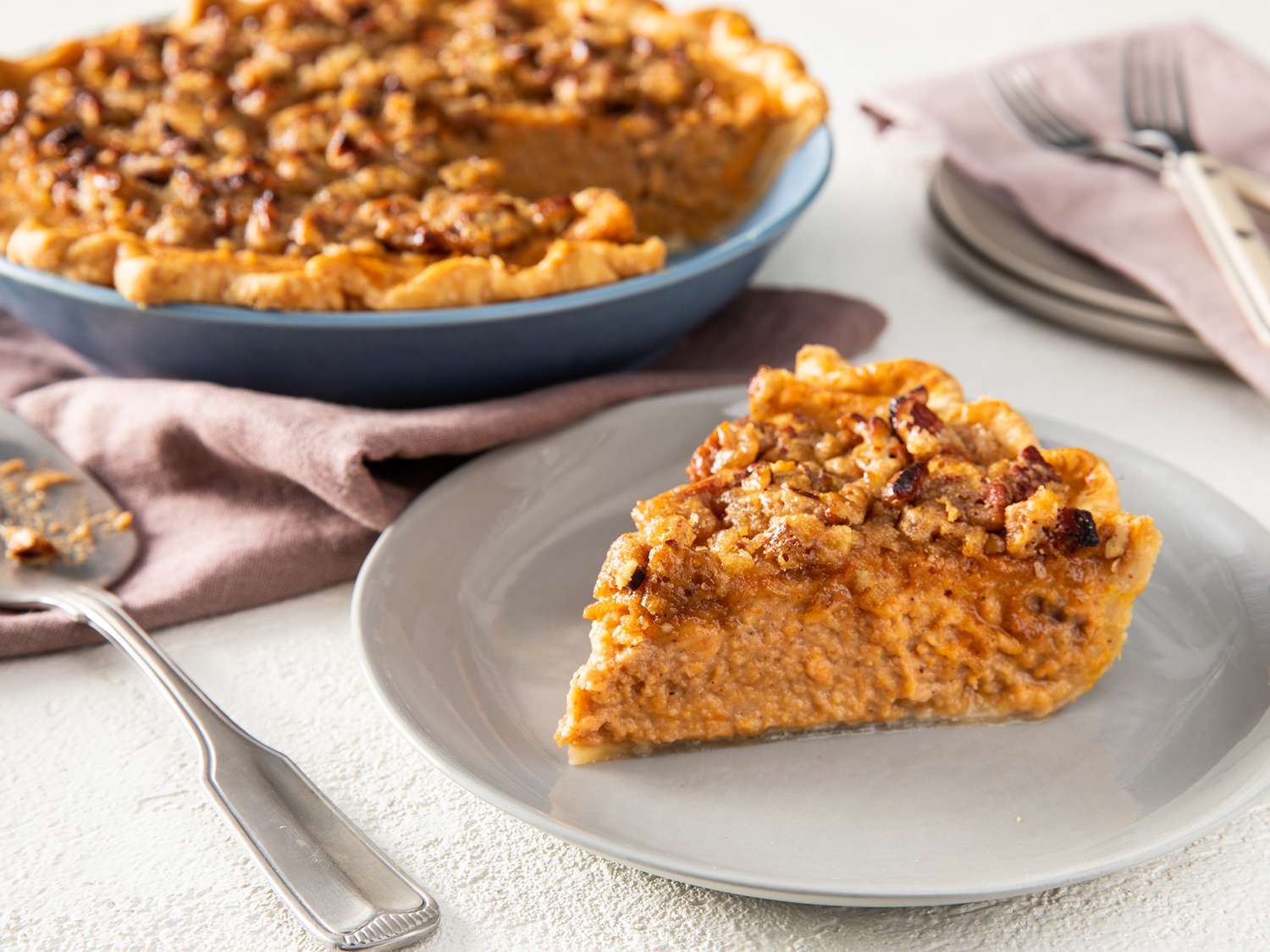 Sweet Potato Pecan Tart