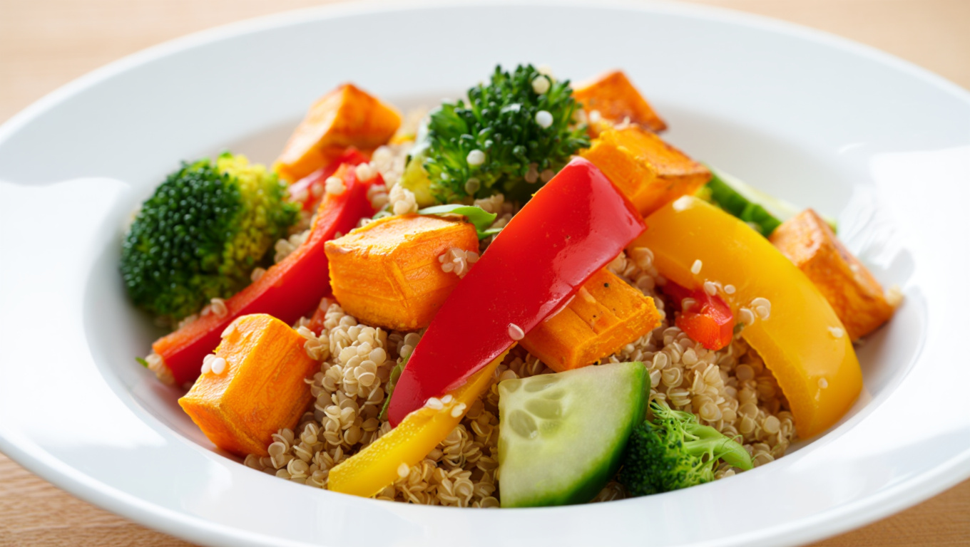 Sweet Potato Quinoa Salad