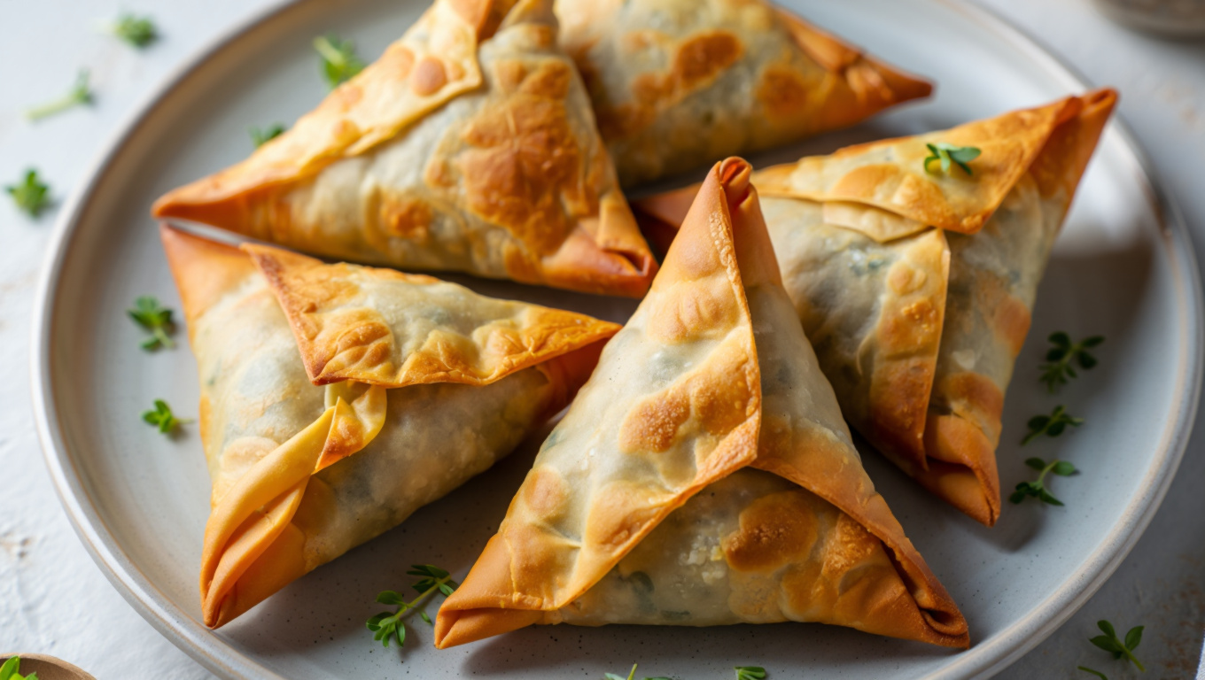 Sweet Potato Samosa Bites