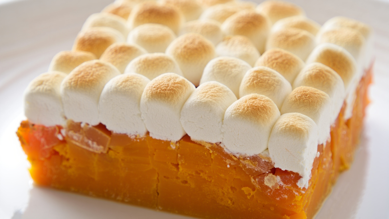 Sweet Potatoes with Marshmallow Topping