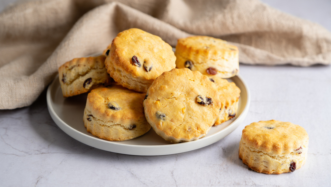 Sweet Raisin Biscuits