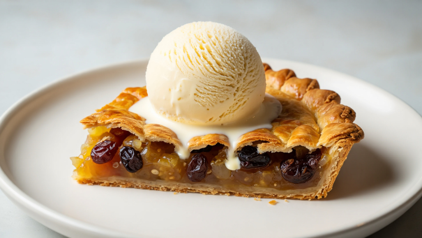 Sweet Raisin Pie