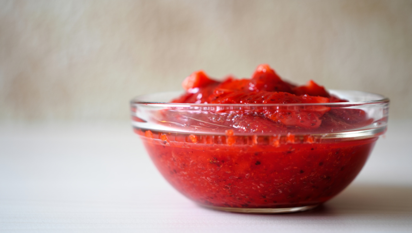 Sweet Strawberry Topping