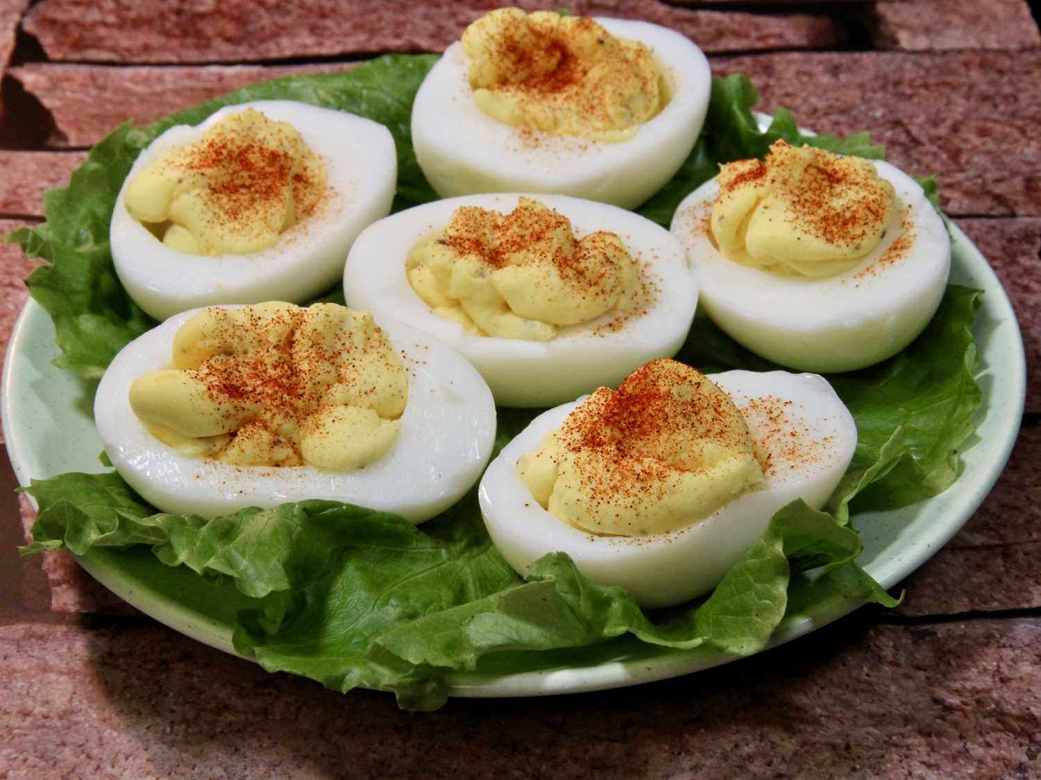 Sweet Twist Deviled Eggs
