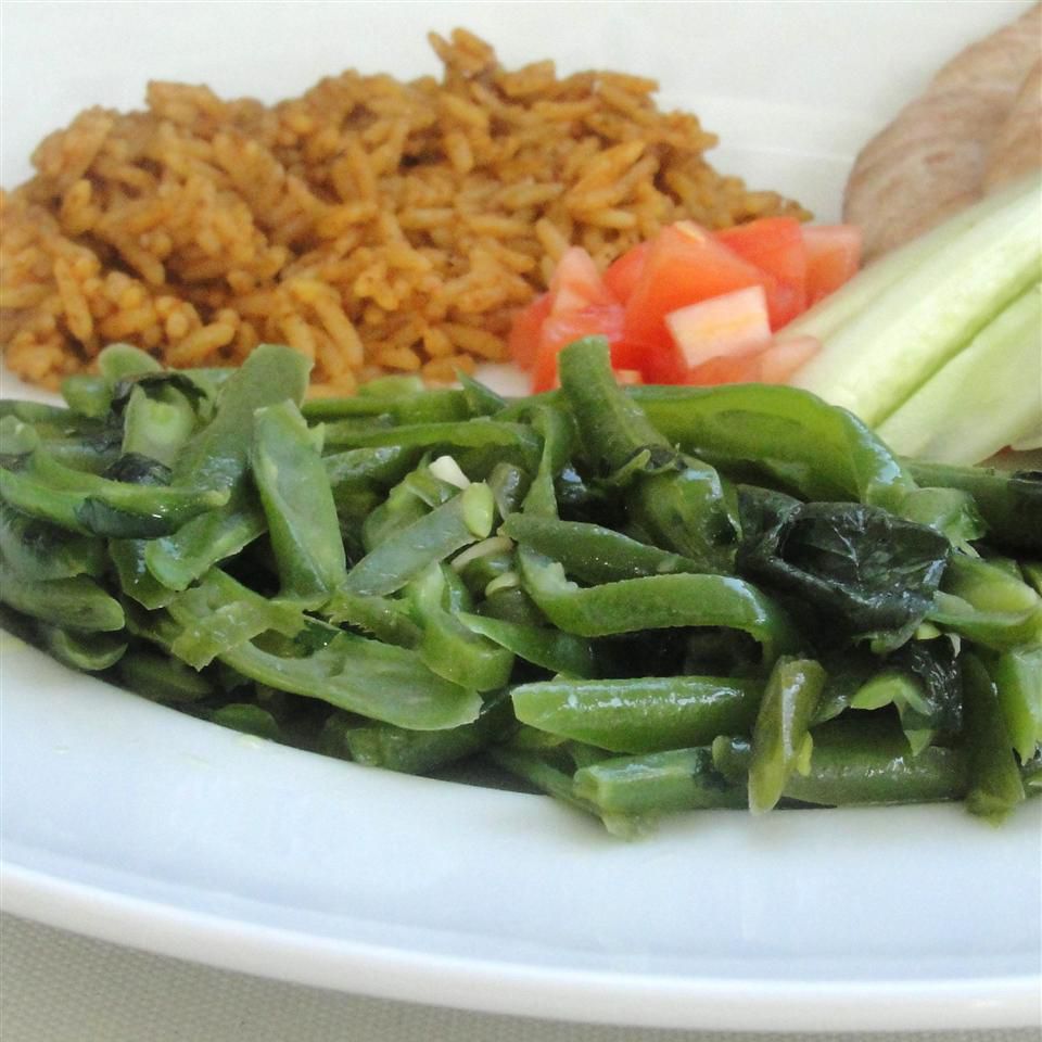 Syrian Green Beans with Olive Oil