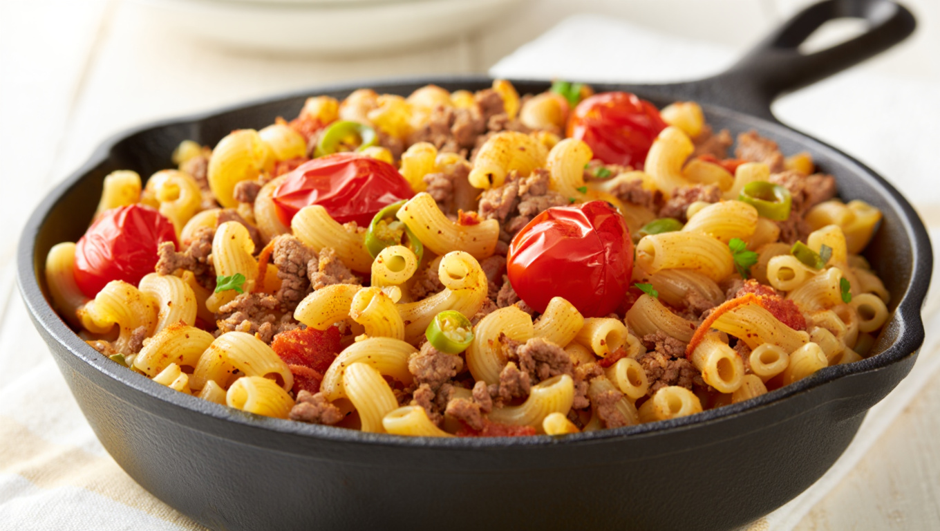 Taco Beef Mac Skillet