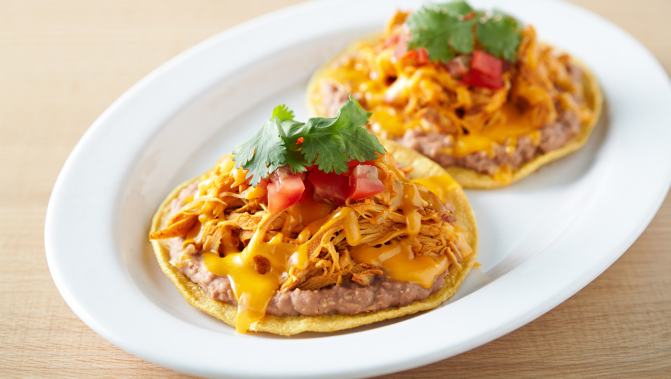 Taco Chicken Tostadas
