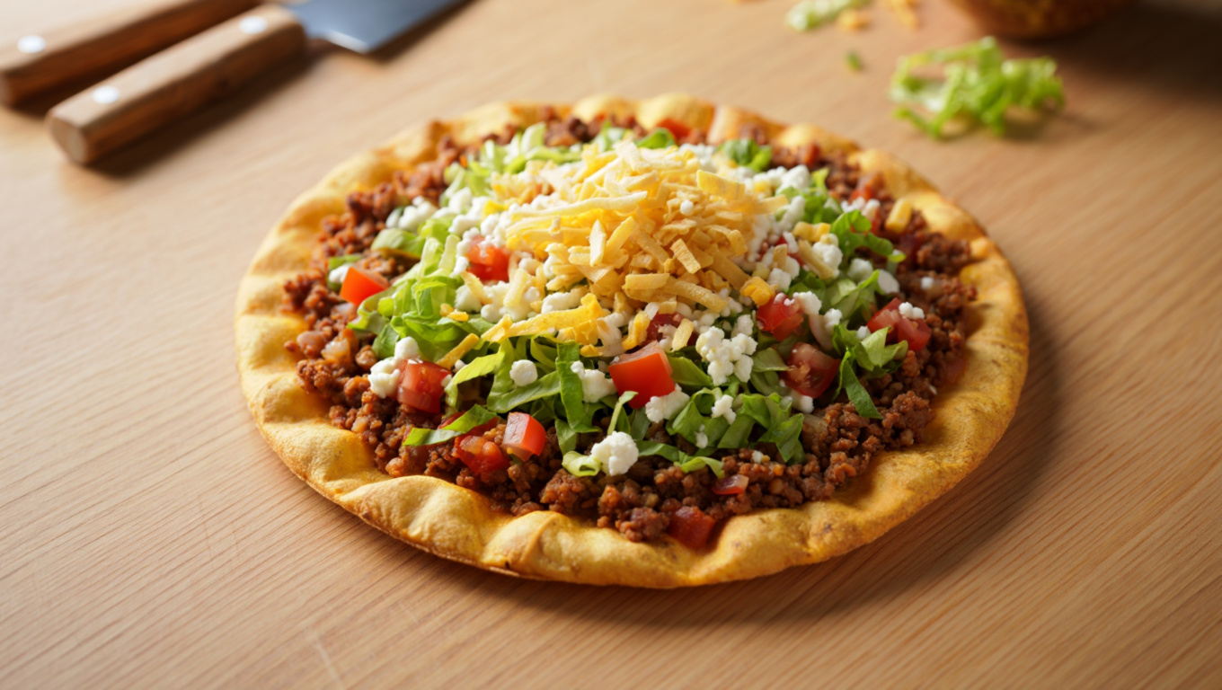 Taco-Inspired Mexican Pizza
