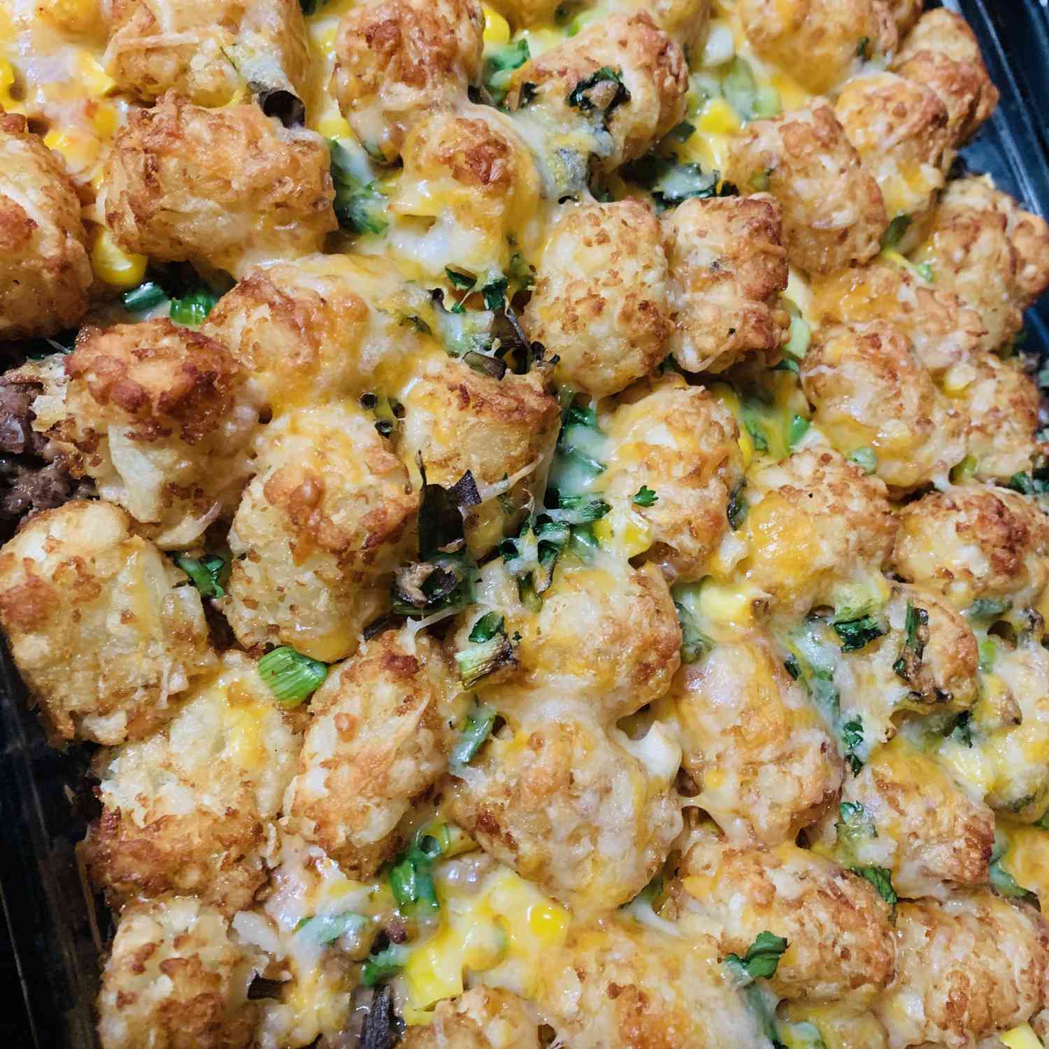 Taco Tater Tot Bake