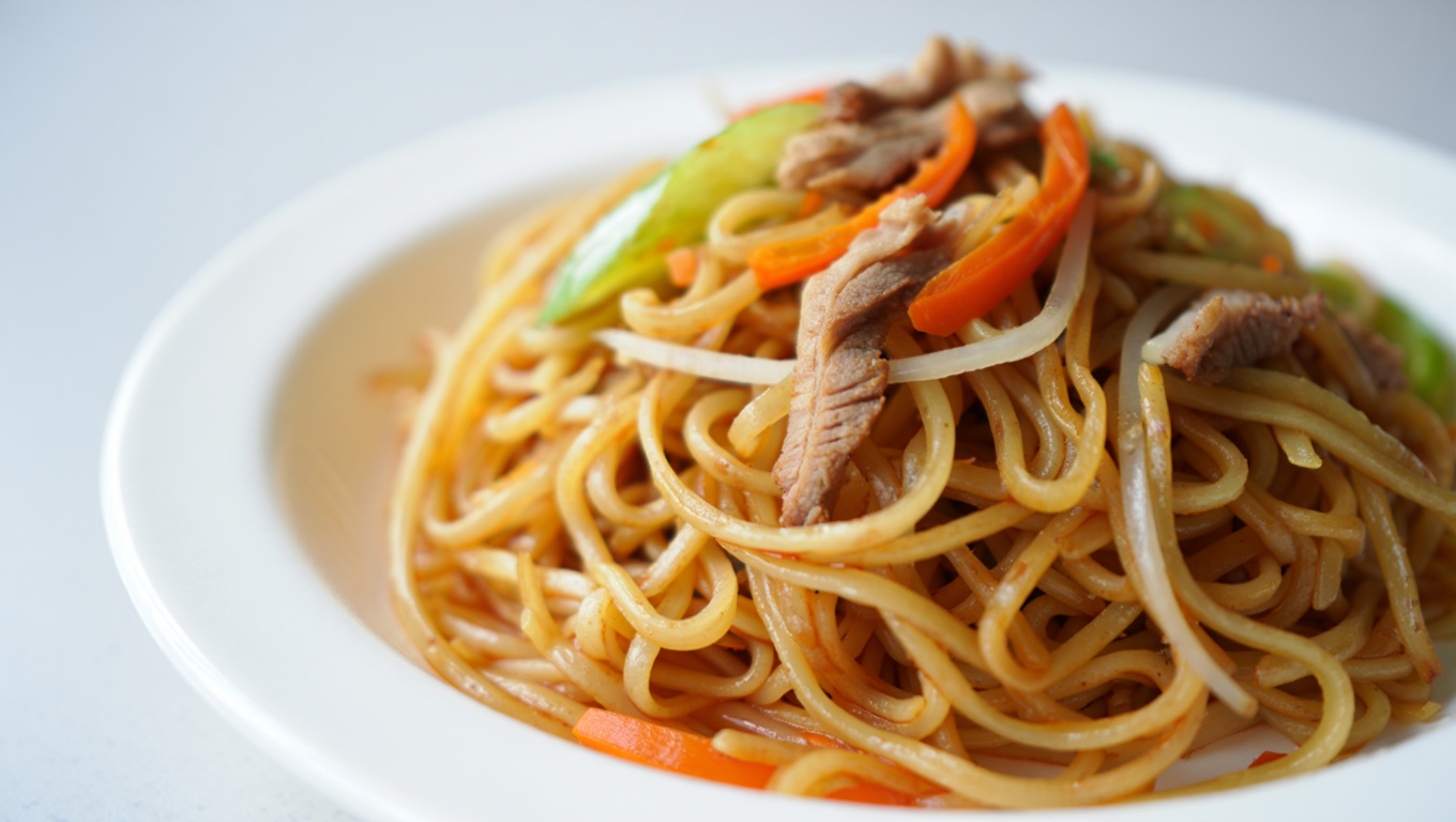 Taiwanese Fried Rice Noodles