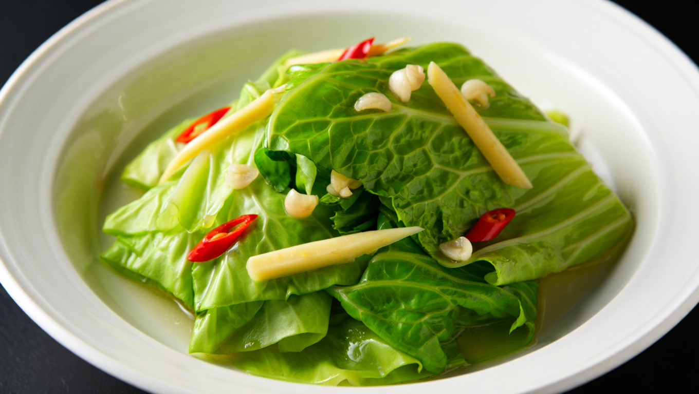 Taiwanese Ginger Cabbage Stir-Fry