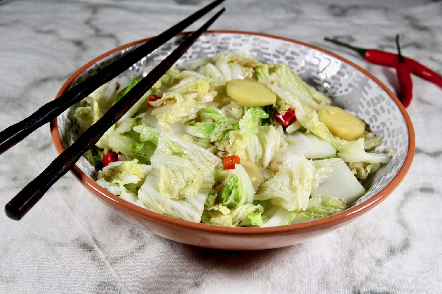 Taiwanese Ginger Cabbage Stir-Fry