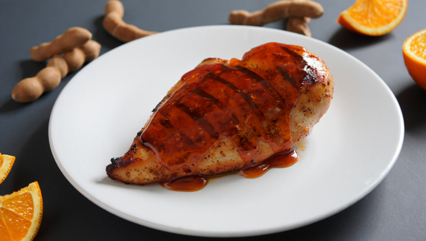 Tamarind Orange Glazed Chicken