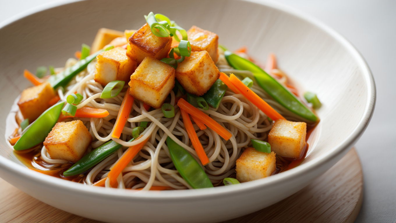Tamarind Tofu Soba
