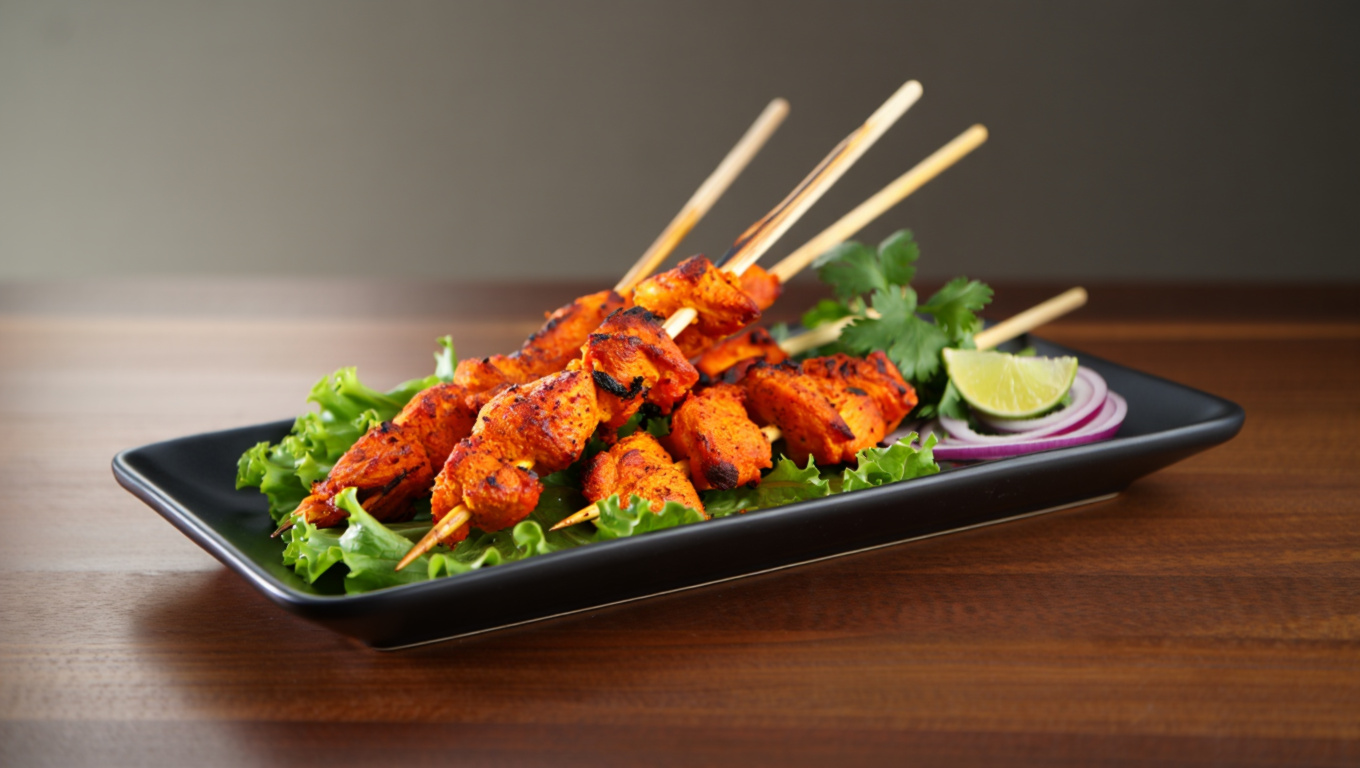 Tandoori Chicken Skewers