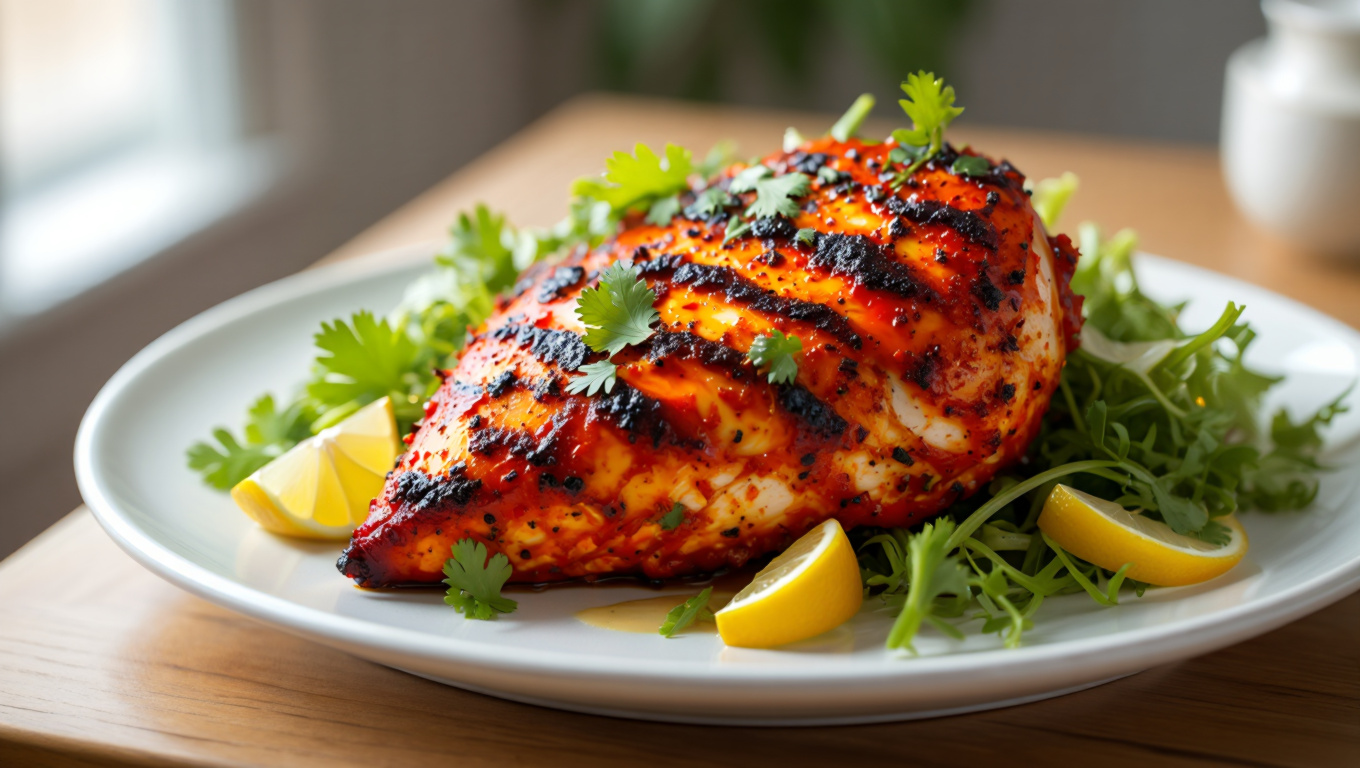 Tandoori Spiced Chicken Breast