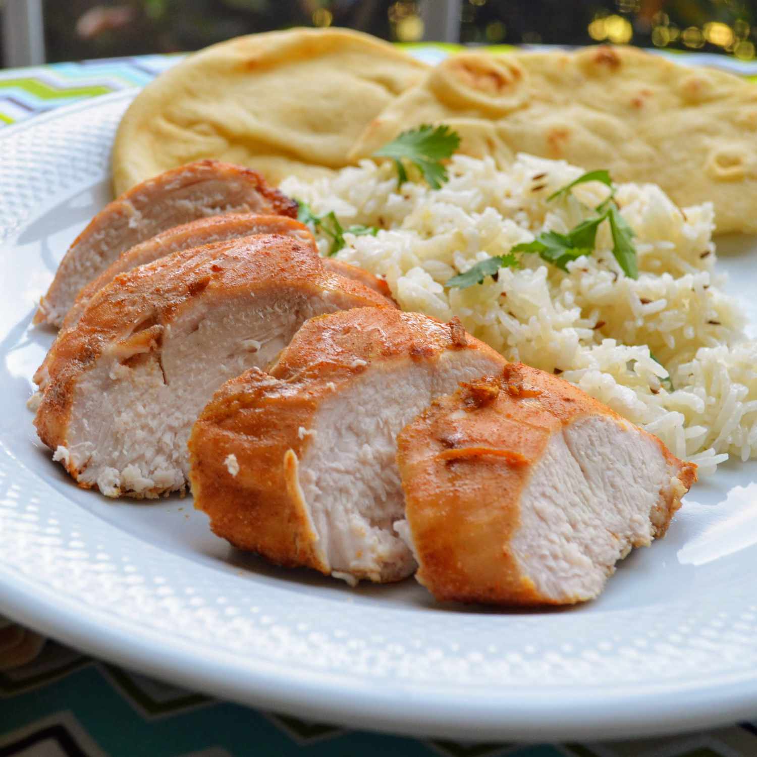 Tandoori Spiced Chicken Breast