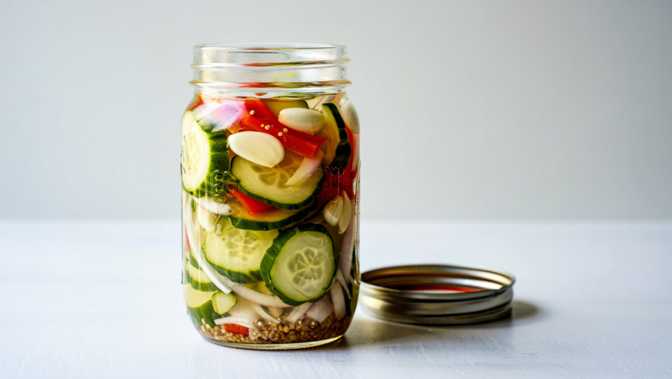 Tangy Bread and Butter Pickles