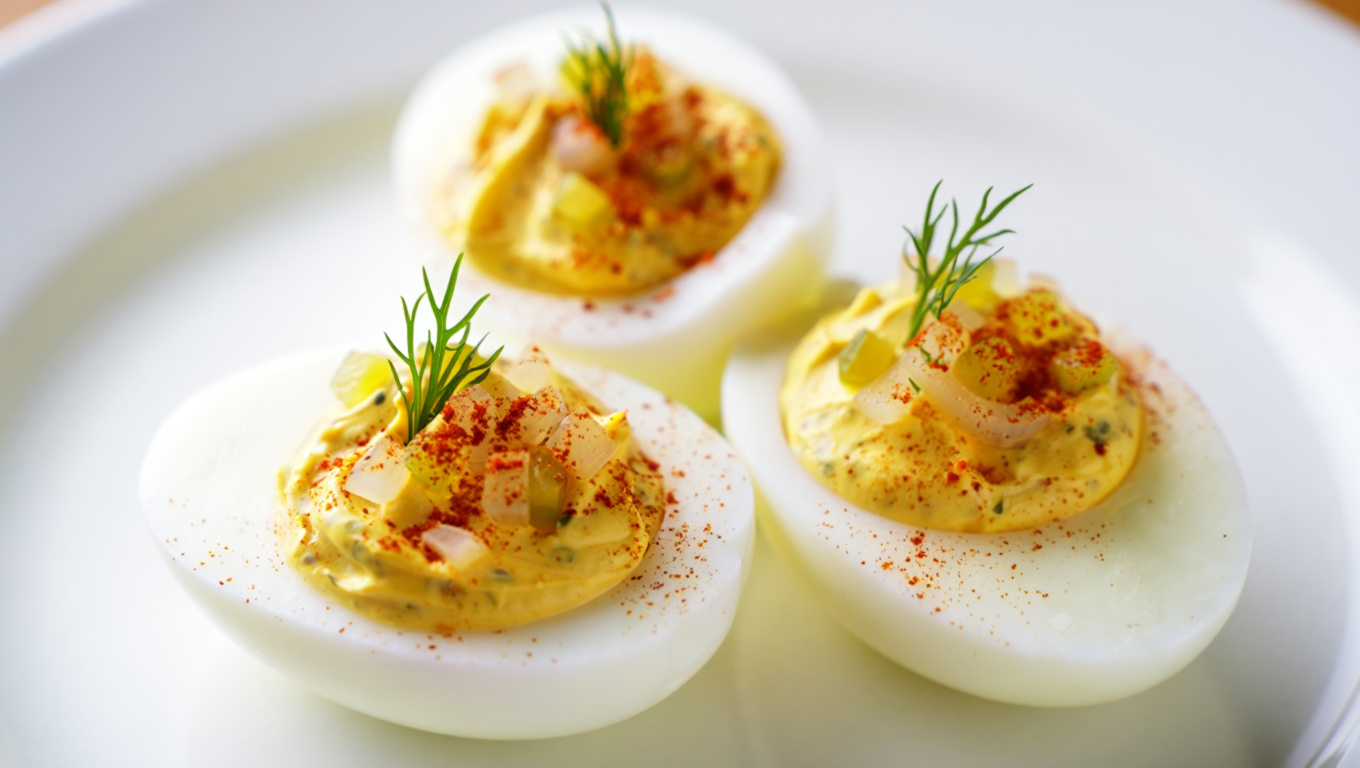 Tangy Deviled Eggs