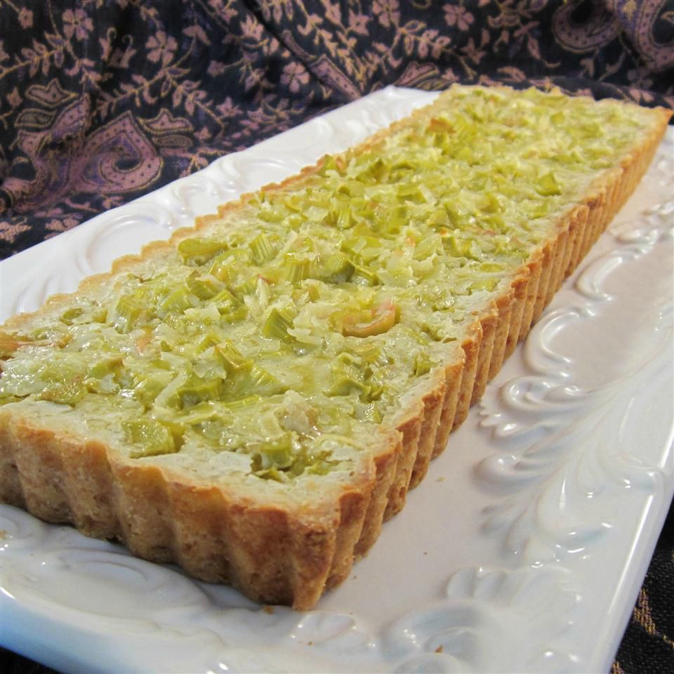 Tangy Lemon Rhubarb Bars