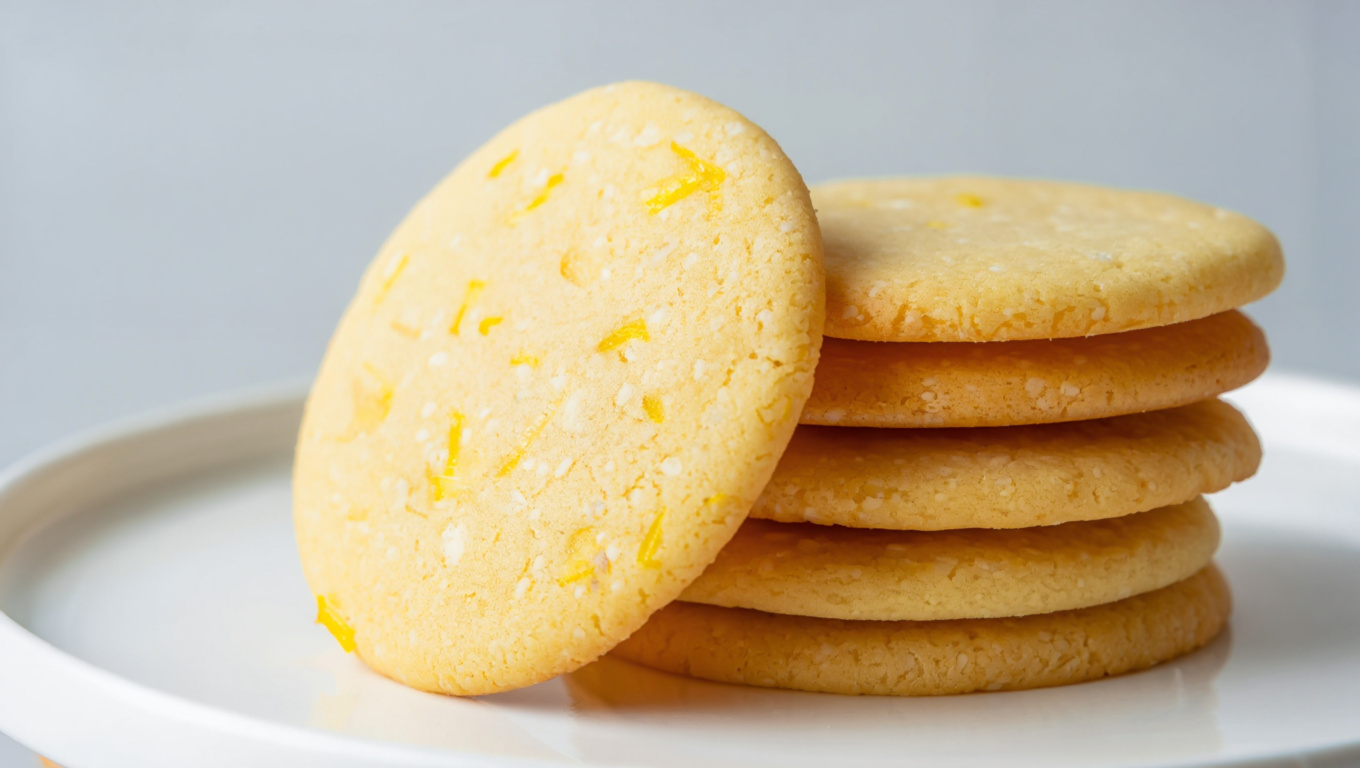 Tangy Lemon Sour Cream Cookies