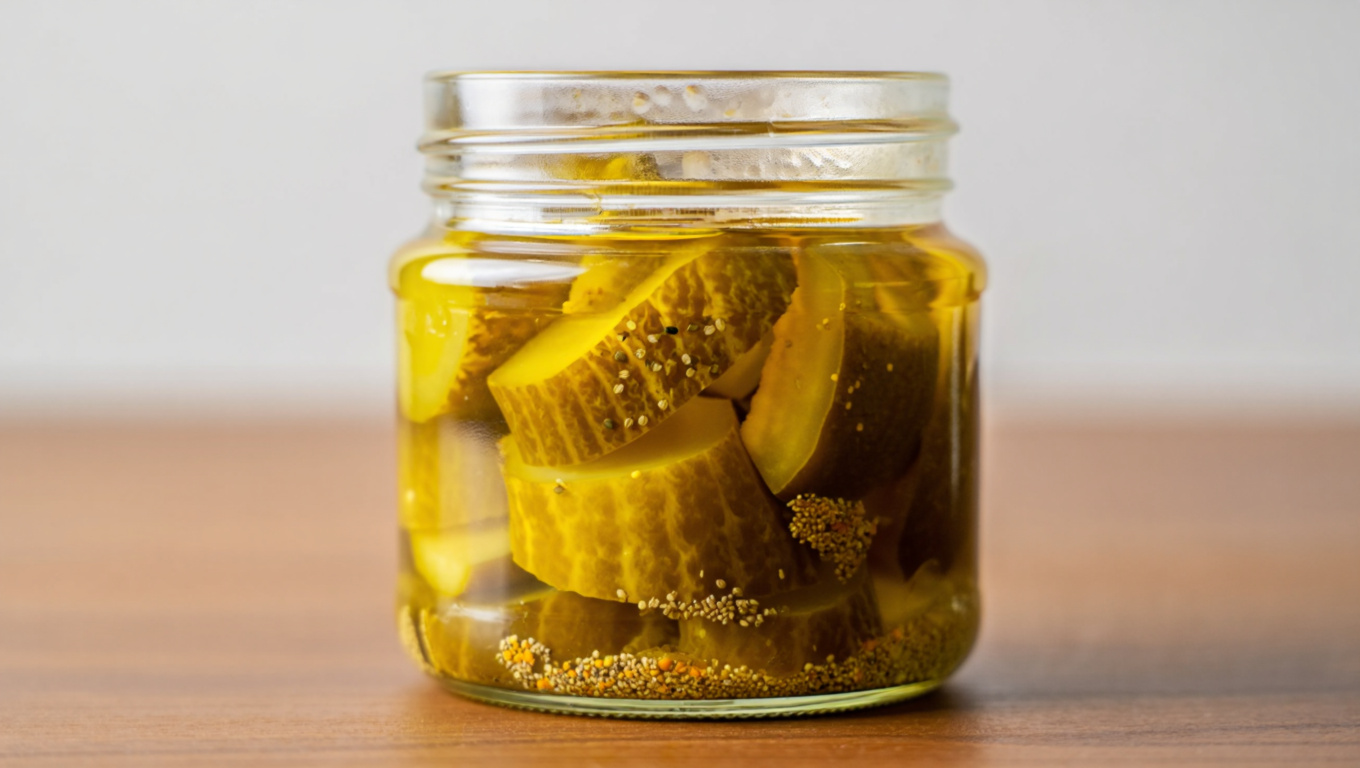 Tangy Mustard Pickles