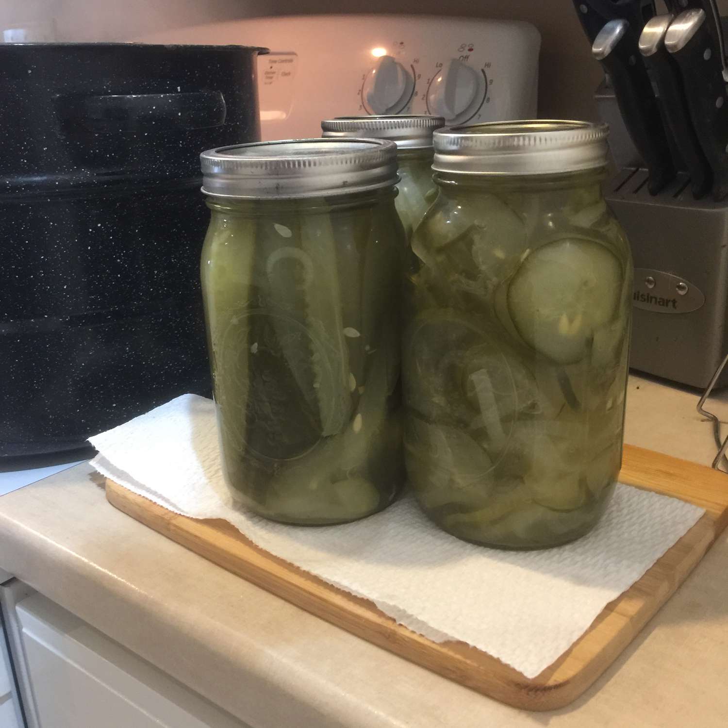 Tangy Mustard Pickles