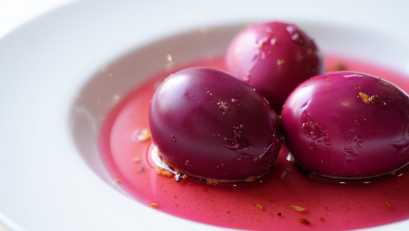 Tangy Pickled Eggs
