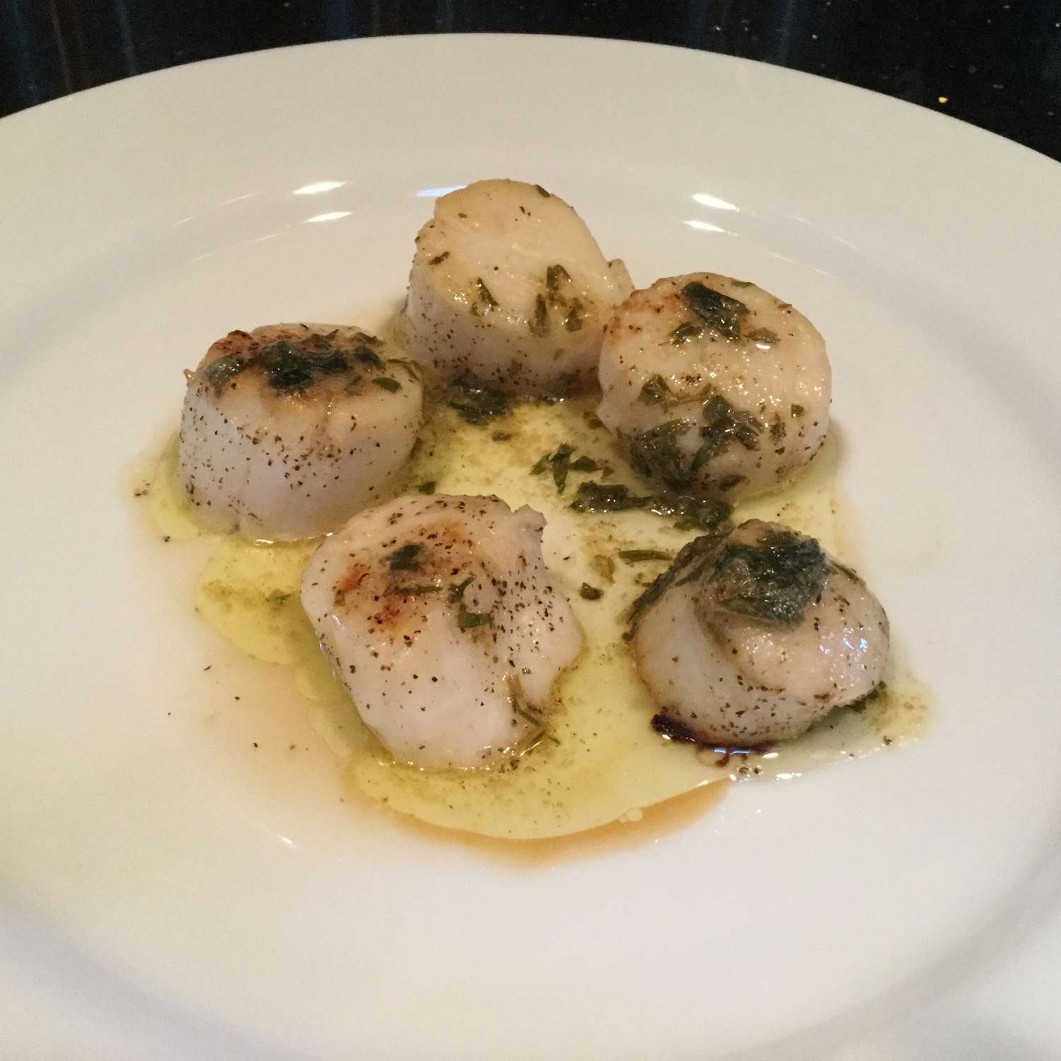 Tarragon Butter Scallops