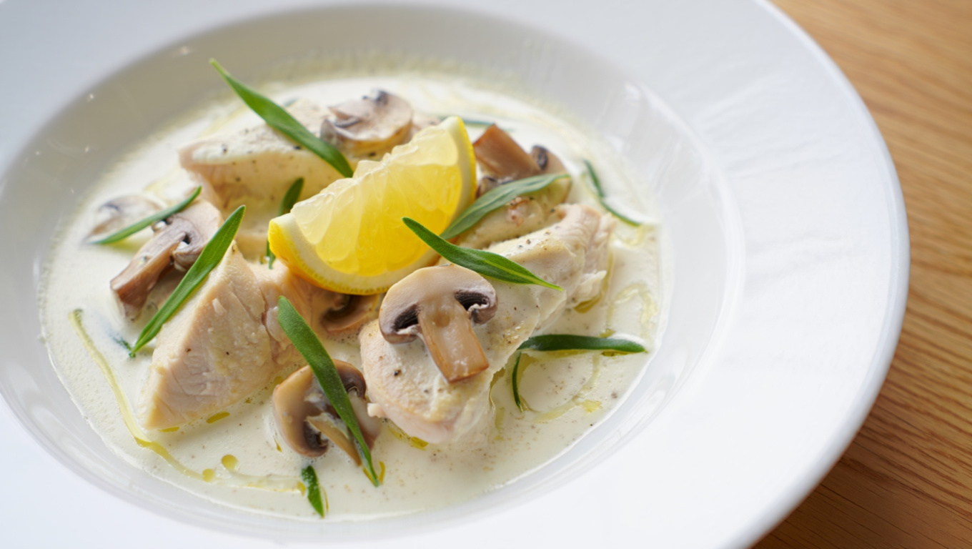 Tarragon Chicken Blanquette