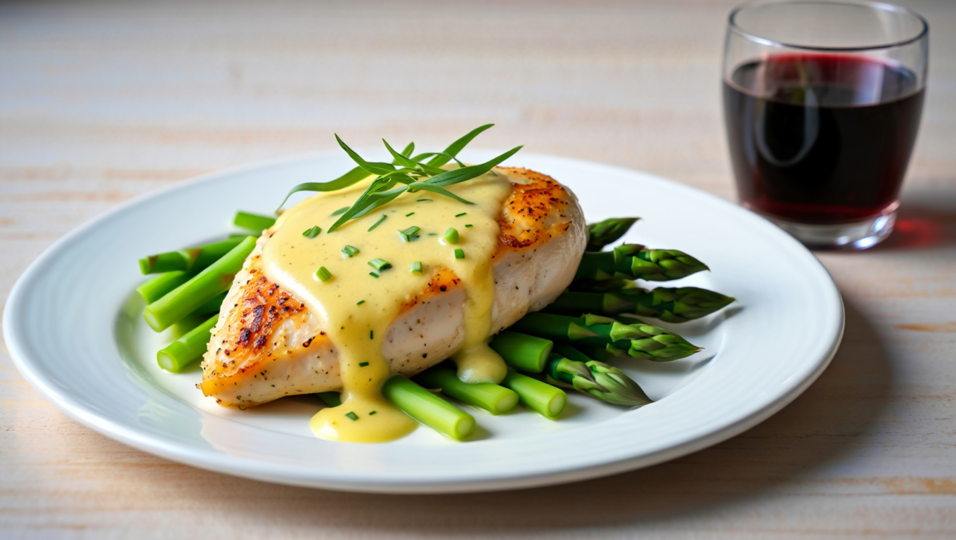 Tarragon Chicken with Ginger Cream