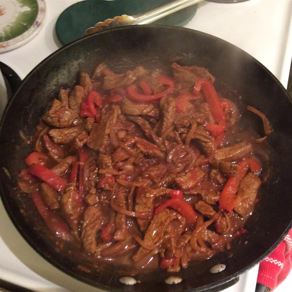 Tender Beef Fajitas