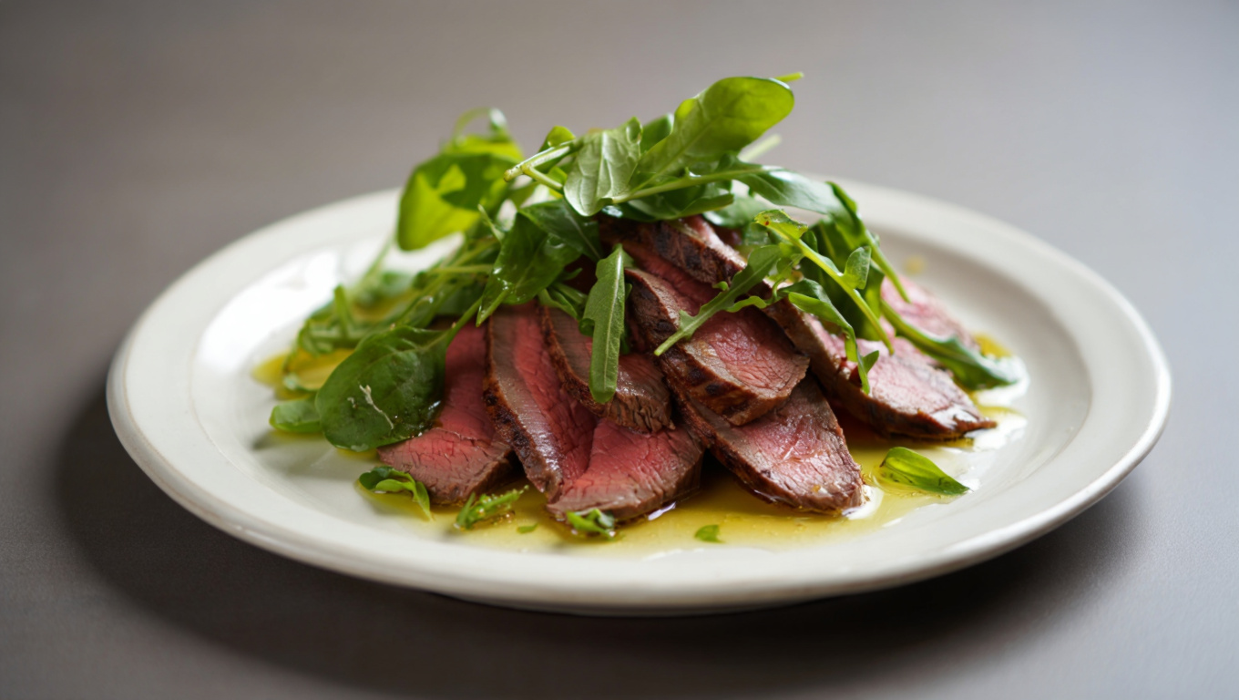 Tender Beef Tagliata with Arugula