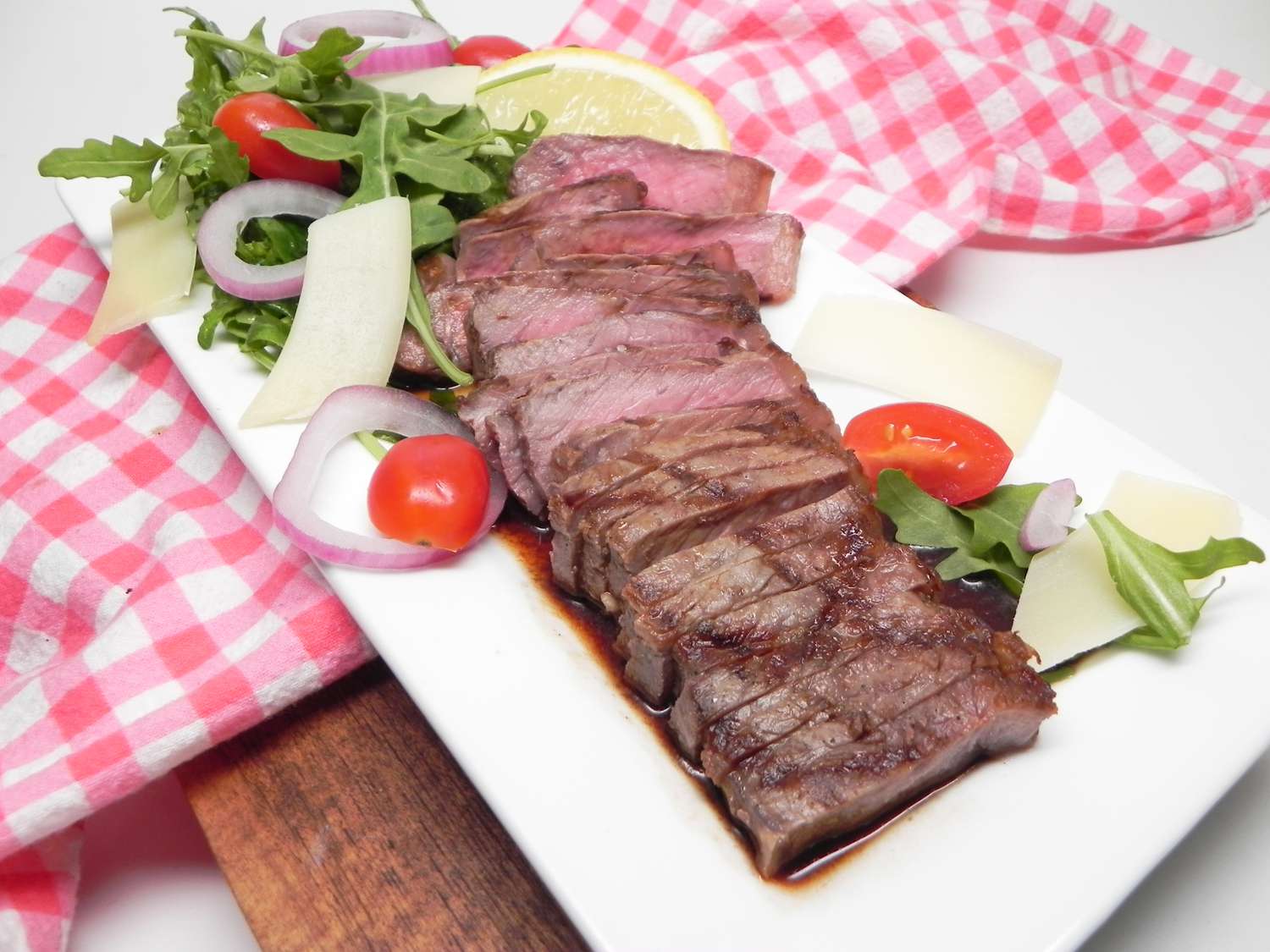 Tender Beef Tagliata with Arugula