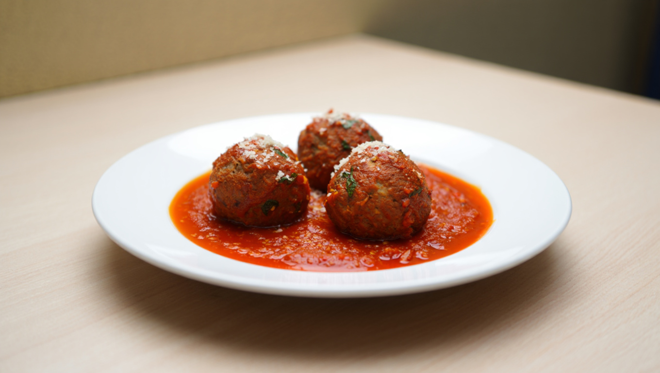 Tender Easy Italian Meatballs