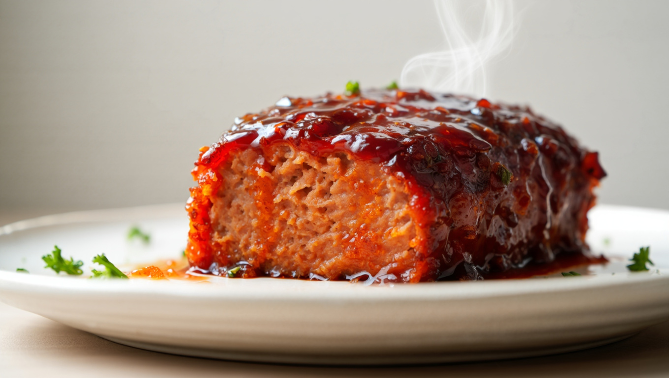 Tender Glazed Meatloaf