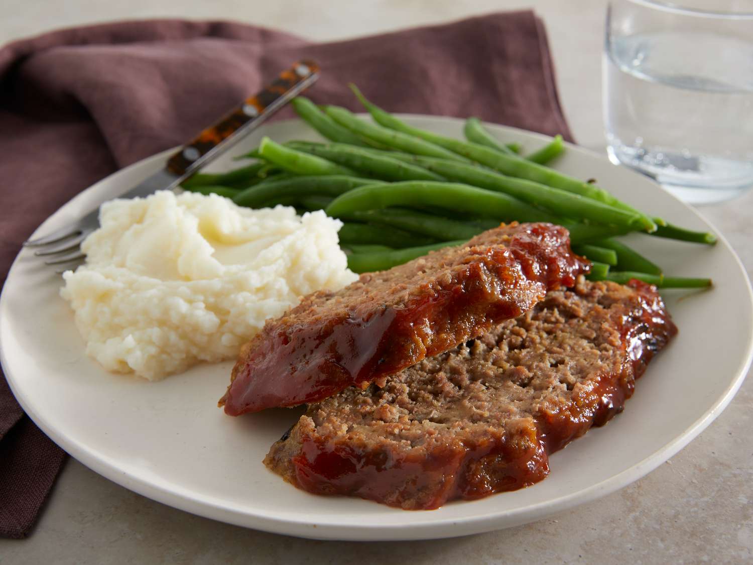 Tender Glazed Meatloaf