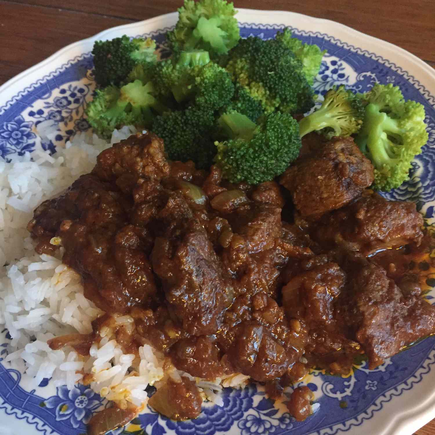 Tender Indian Curried Lamb