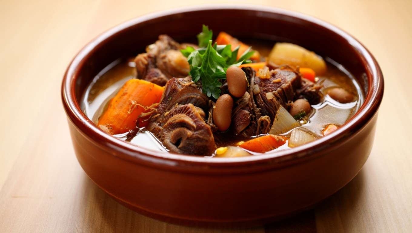 Tender Jamaican Oxtail Stew in the Instant Pot