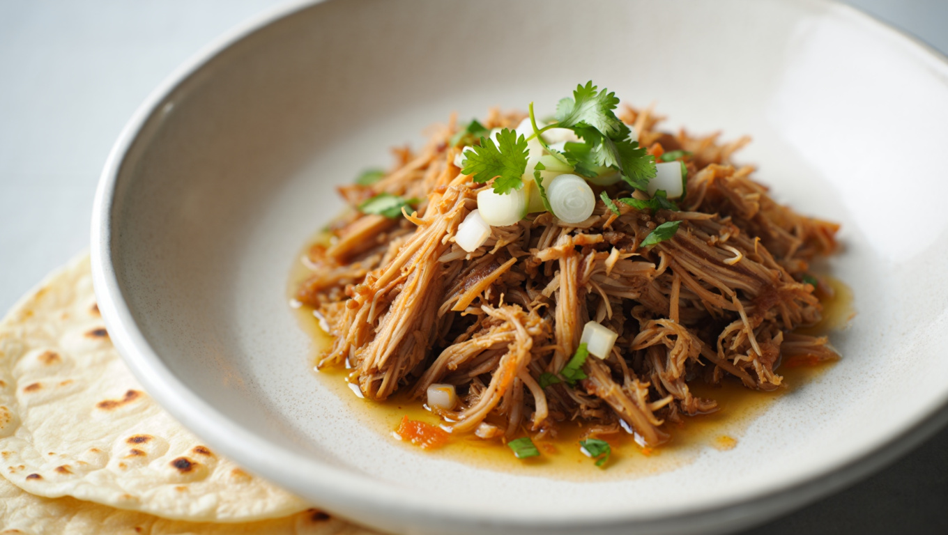 Tender Shredded Pork Taco Filling