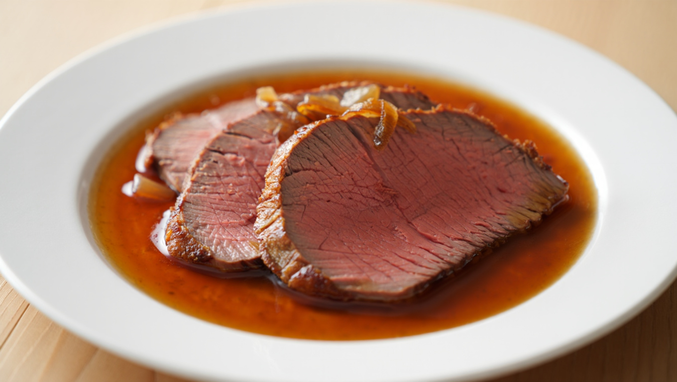 Tender Slow Cooker Roast Beef