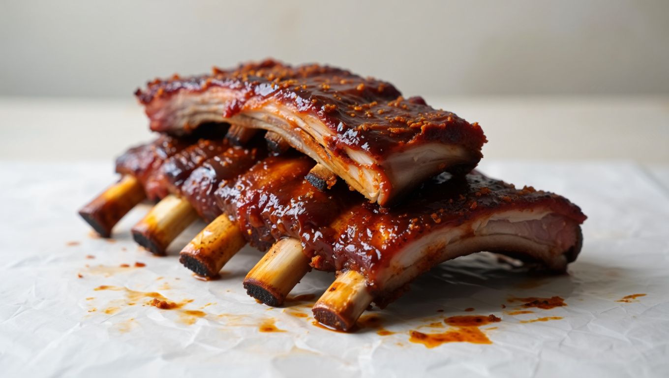 Tender Smoked BBQ Pork Ribs