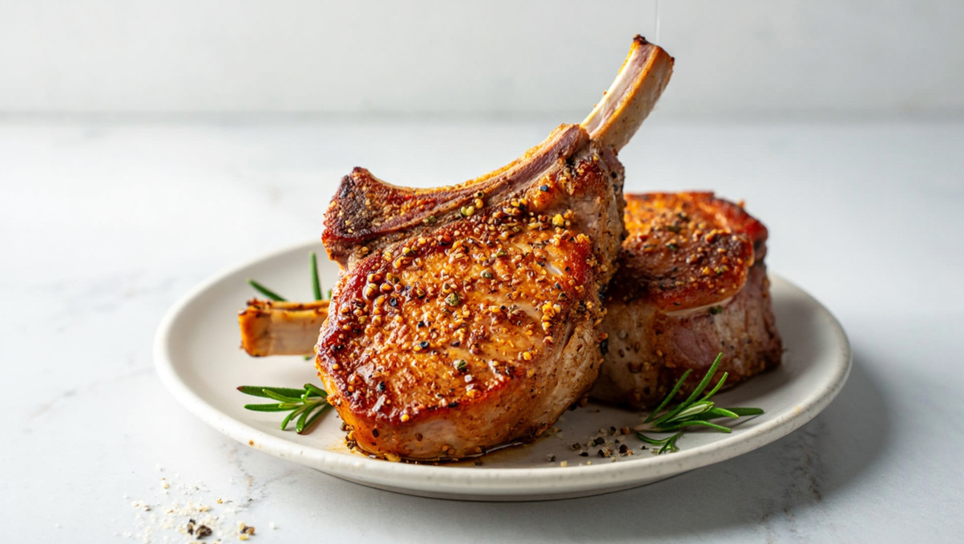 Tender Spice-Rubbed Pork Chops