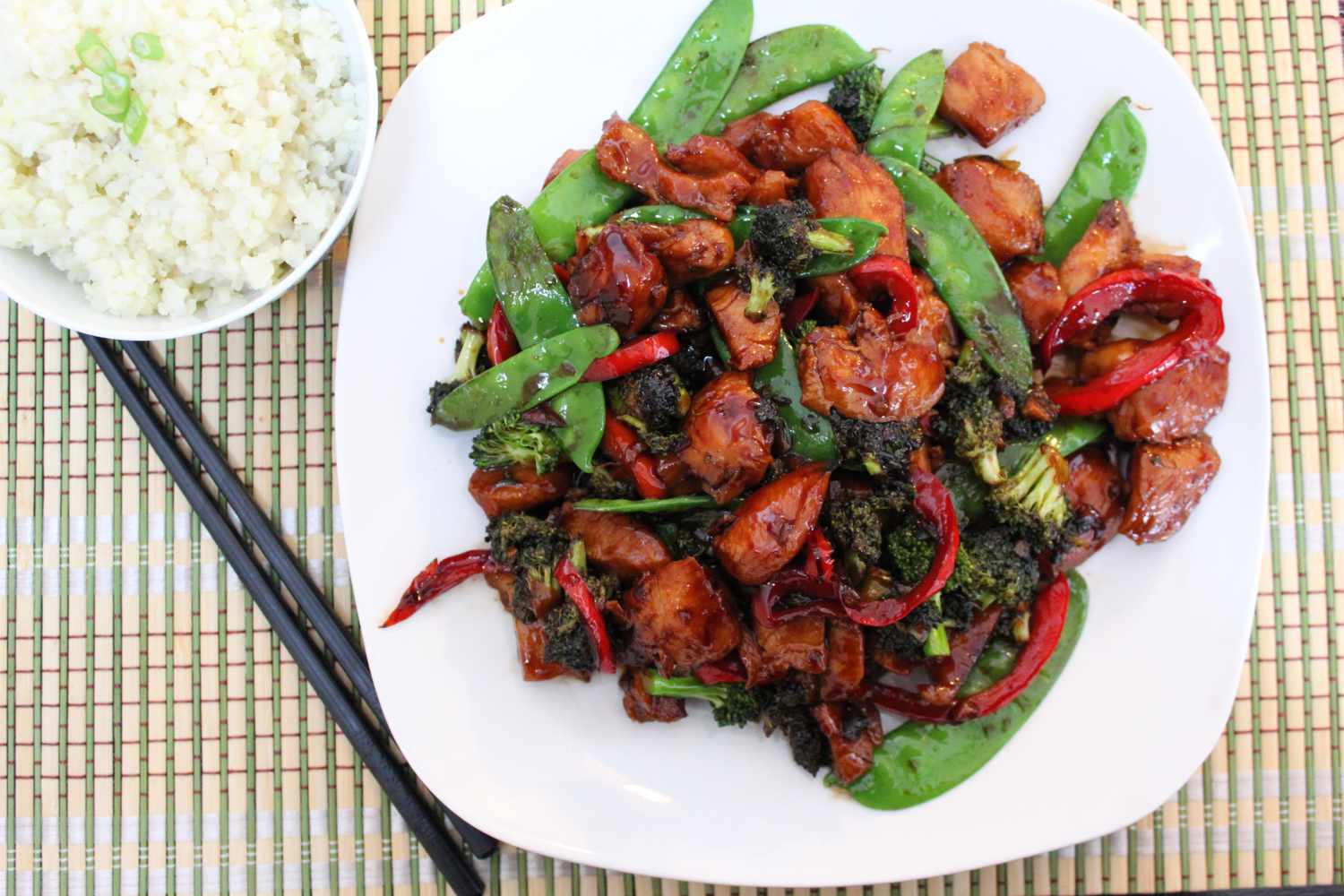 Teriyaki Chicken Veggie Stir-Fry