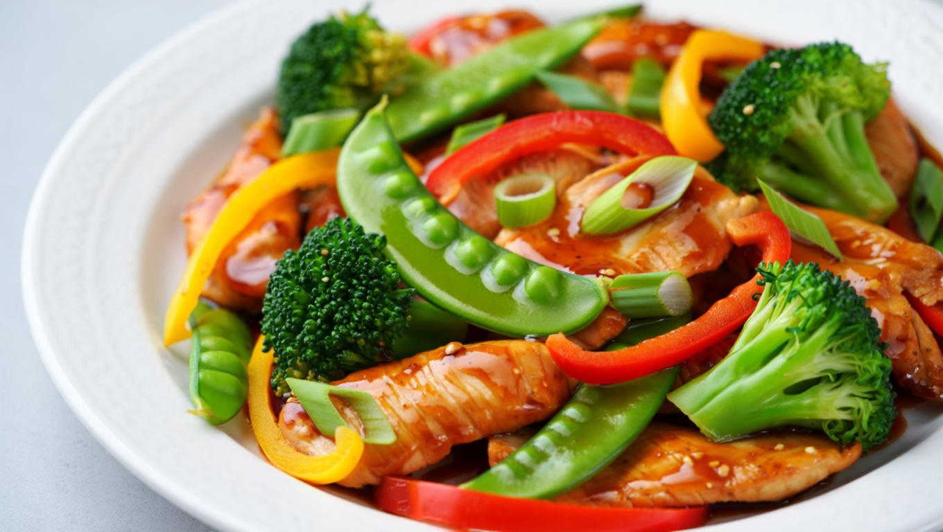 Teriyaki Chicken Veggie Stir-Fry