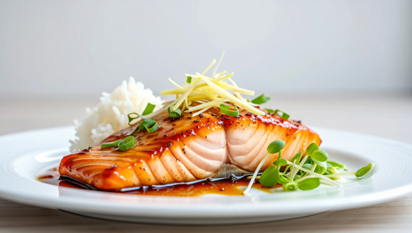 Teriyaki Ginger Salmon