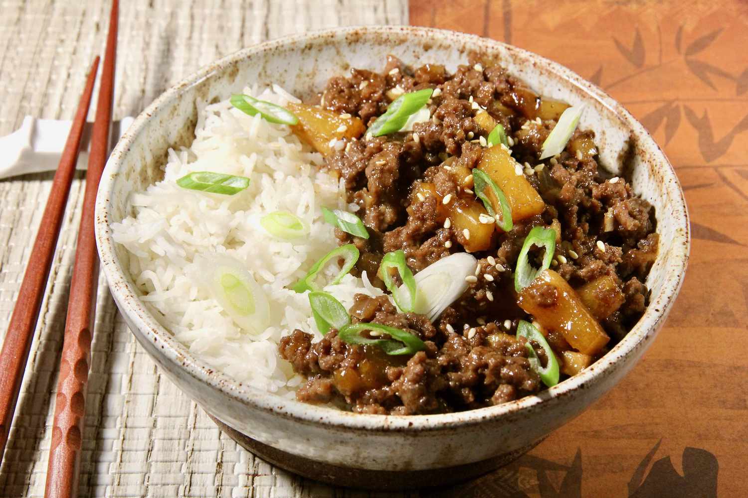 Teriyaki Ground Beef Stir-Fry